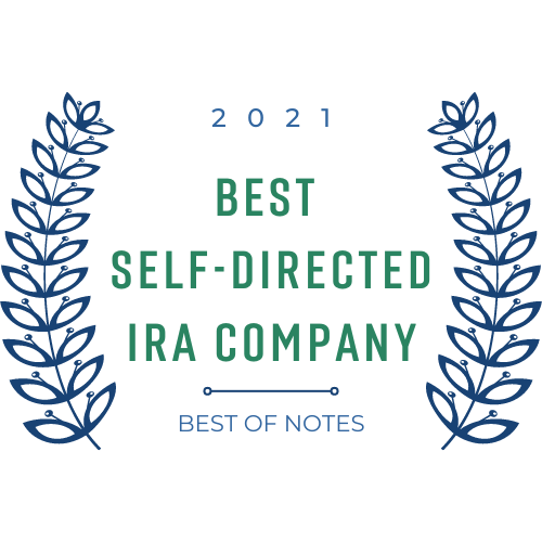 Best Self-Directed IRA Company Best of Notes 2021