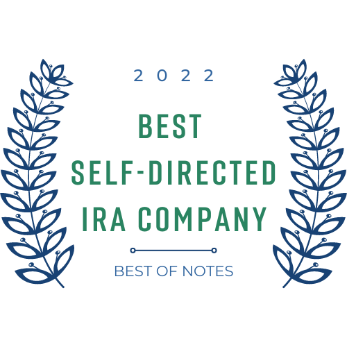 Best Self-Directed IRA Company Best of Notes 2022